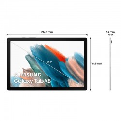 Tablet de 10,5" Samsung Galaxy Tab A8 WiFi (4GB/64GB) Plata