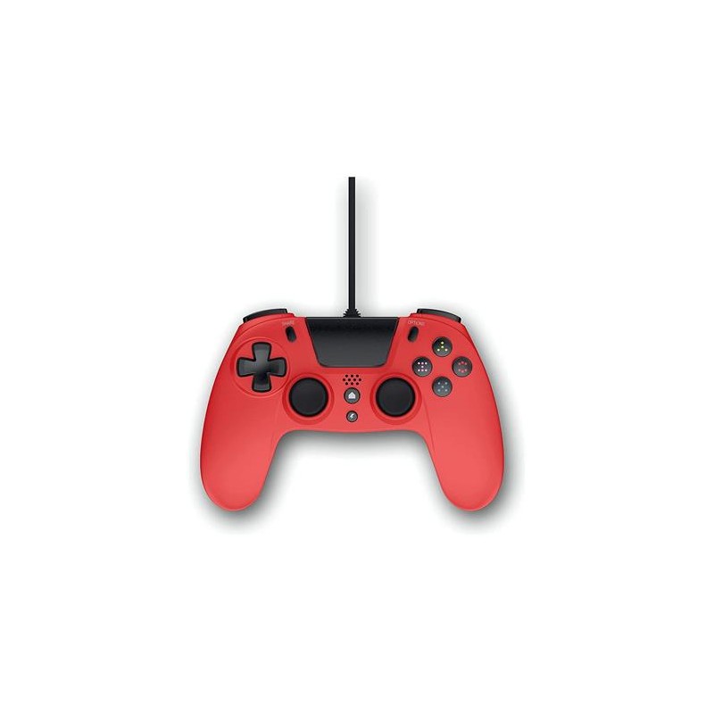GIOTECK Mando Playstation 4 VX4 Con Cable Rojo