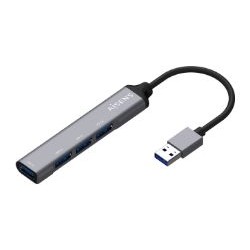 Hub AISENS USB3.0 A/M-4xA/H...