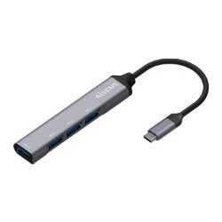 Hub AISENS USB3.1 A/M-4xA/H...