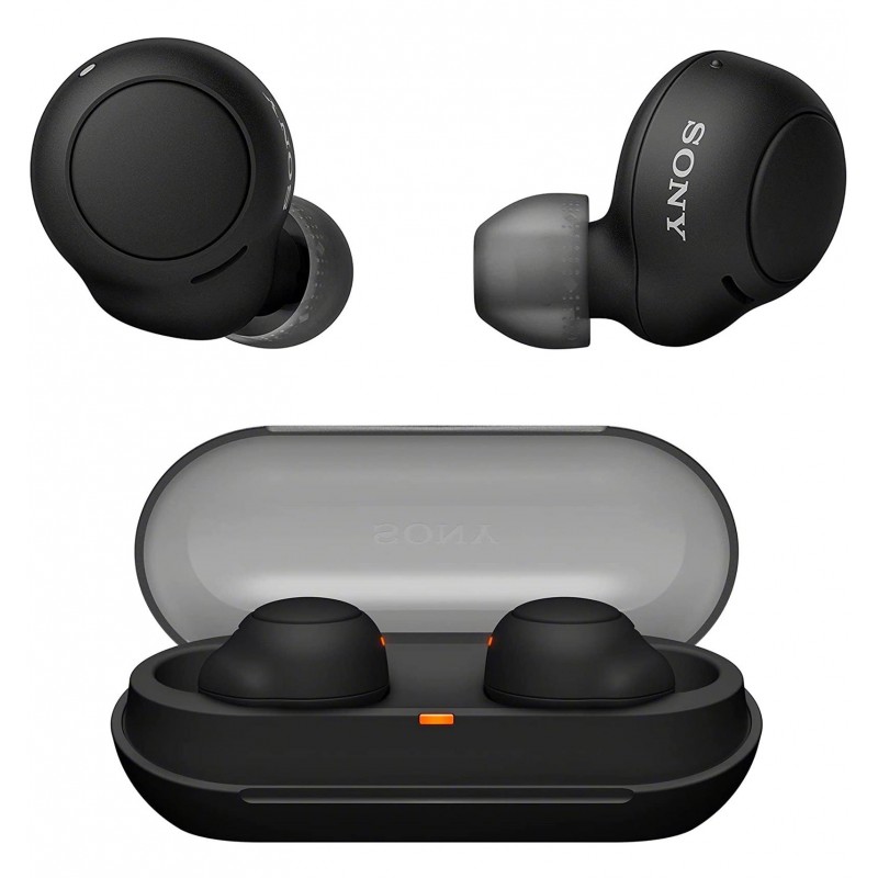 Sony WF-C500 Auriculares Bluetooth intraurales realmente inalámbricos con  micrófono y resistencia al agua IPX4, color negro