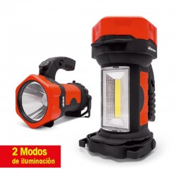 LINTERNA RECARGABLE 2 MODOS...