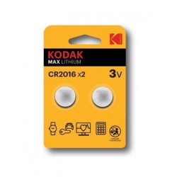 KODAK Pack de 2 Pilas Boton...