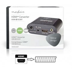 Convertidor HDMI SCART 480i...