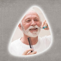 ESPEJO DE BAÑO LED 60X75 CM...