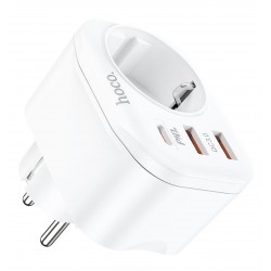 Hoco NS3 Enchufe 1 Toma + 2...