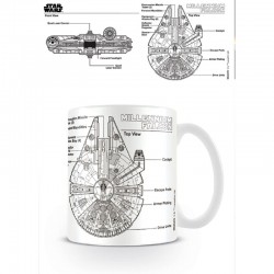 TAZA DESAYUNO STAR WARS...