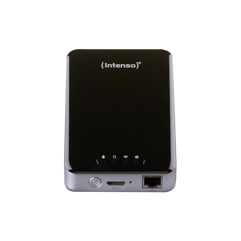 INTENSO Disco Duro Externo 2.5" 1TB Usb 3.0 Wifi Lector SD Para Iphone Android PC Mac
