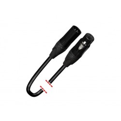 Cable DMX conectores XLR 5p...