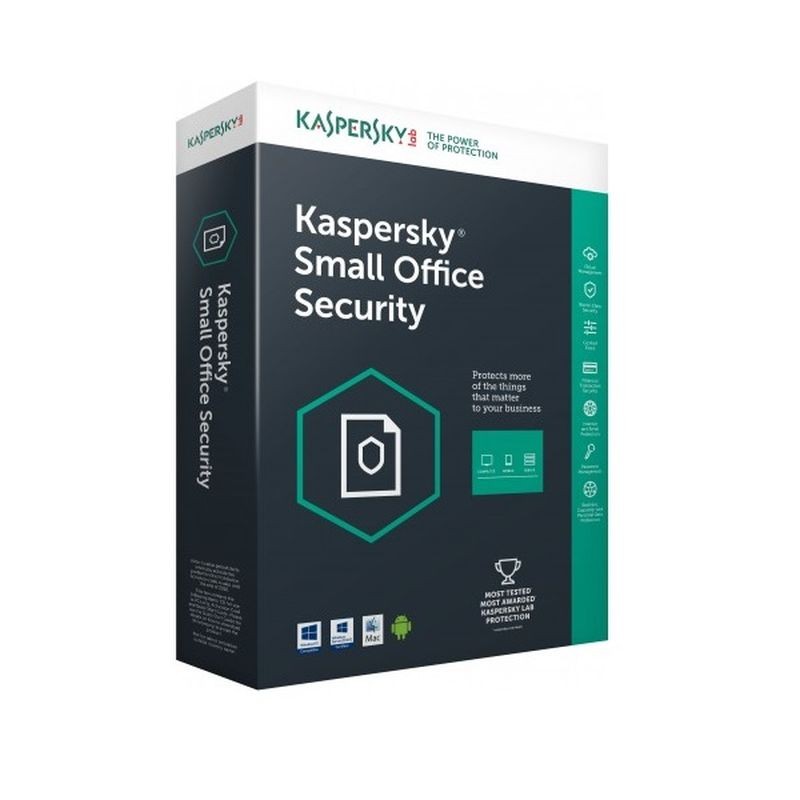 KASPERSKY SMALL OFFICE SECURITY V7 7 USER + 1 SERVER 1 AÑO RENOVACION  LICENCIA ELECTRONICA