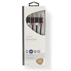 Cable audio 2 RCA macho/2...