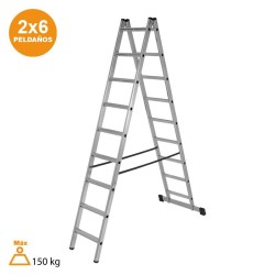 ESCALERA ALUMINIO 2 TRAMOS...