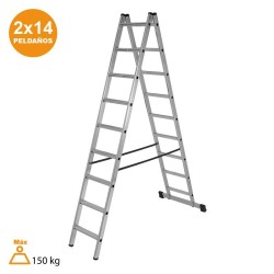 ESCALERA ALUMINIO 2 TRAMOS...