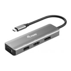 Adaptador EQUIP Usb-C 5en1...