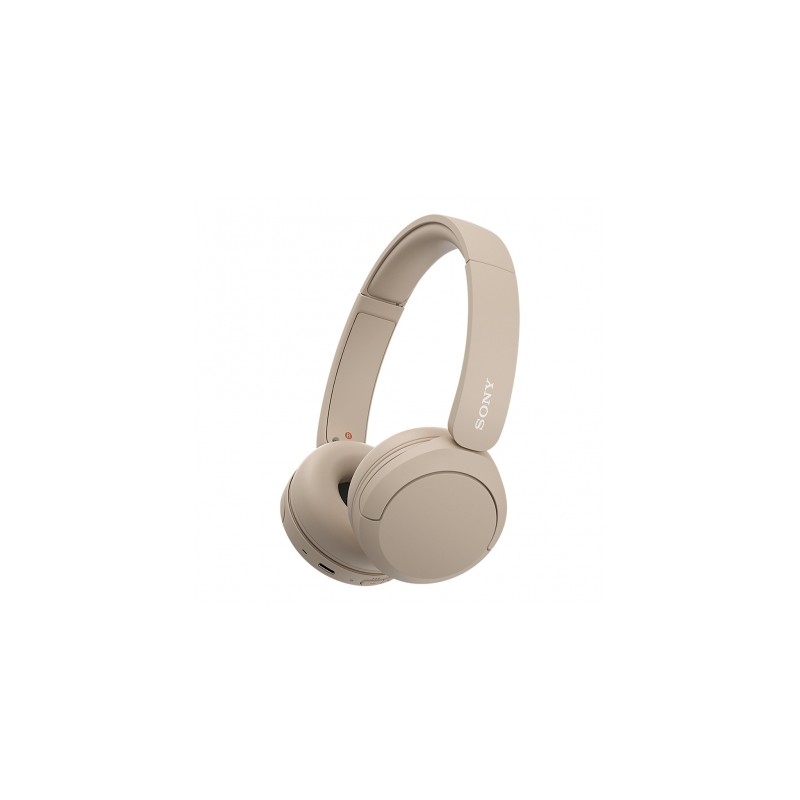 Sony WH-CH520 Auriculares Inalámbrico Diadema Llamadas/Música USB Tipo C  Bluetooth Base de carga Crema de color