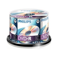 PHILIPS LATA 50 DVD-R 4.7GB...