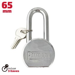 CANDADO REDONDO LARGO 65MM...