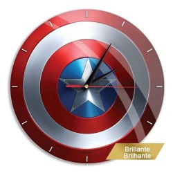 RELOJ PARED MARVEL BRILLO...