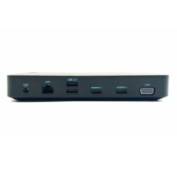 Estación de Acoplamiento i-tec USB 3.0 / USB-C / Thunderbolt 3x Display Docking Station + Power Delivery 65W