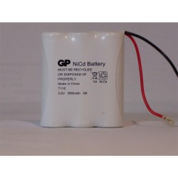 Bateria 3 6V 600mAh Ni-Cd T110