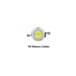 Led Star con disipador 1W...