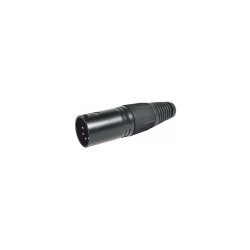 Conector XLR 5P macho aereo...