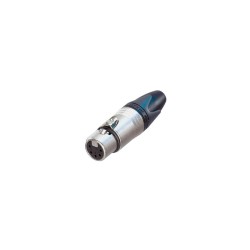 Conector XLR 5P hembra...