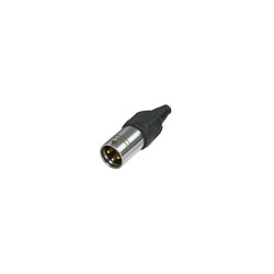 Conector XLR 3P macho aereo...