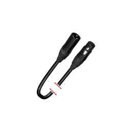 Cable XLR macho/hembra 10...
