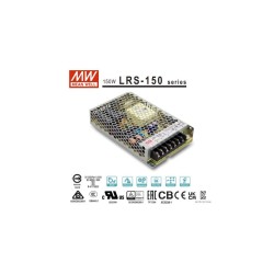 Mean Well. Fuente 24V 6.5A...