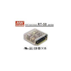 Mean Well Fuente triple...