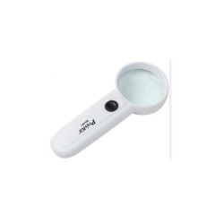 Lupa x3.5 aumentos y luz...