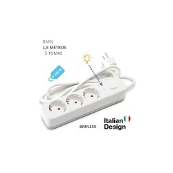 Regleta 5 tomas 1 5m BMN155...