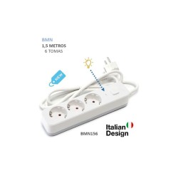 Regleta 6 tomas 1 5m BMN156...