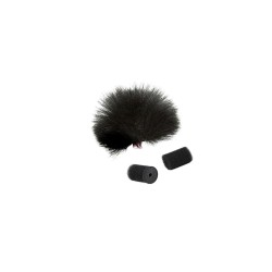 Antiviento pelo lavalier negro