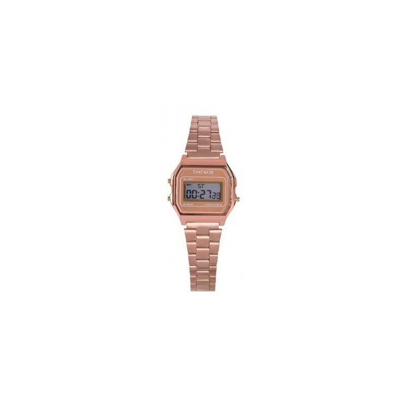 TIMEMARK TM1132 Reloj Pulsera Digital Cronometro Alarma Oro Rosa