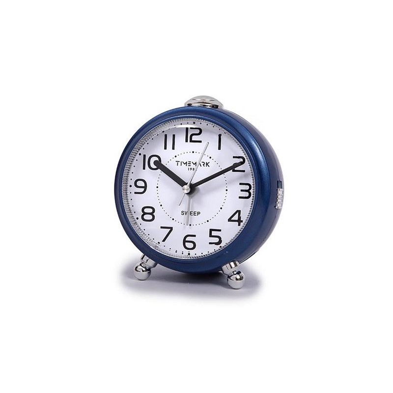 TIMEMARK Reloj Despertador Analogico Silencioso CL600