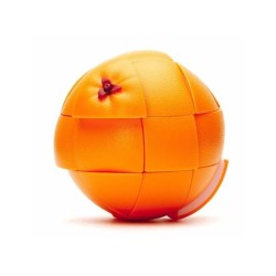 Cubo Rubik Forma De Naranja