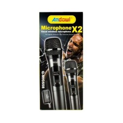 ANDOWL Pack 2 Microfonos...