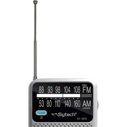 RADIO PORTÁTIL SYTECH SY-1653PL RED Y PILAS – Electrocash Electrodomésticos