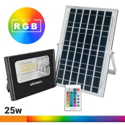FOCO SOLAR RGB 25W SERIE...
