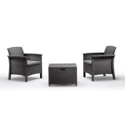 SET DE JARDIN 2 SILLONES +...