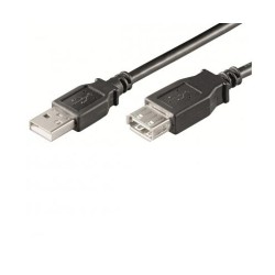 CABLE USB M A USB H 1 MT...