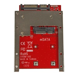 STARTECHCOM ADAPTADOR CONVERSOR DE SSD MSATA A SATA 2.5