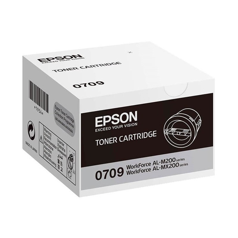 EPSON TONER C13S050709 NEGRO 0709