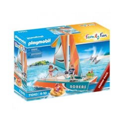 Playmobil family fun catamaran