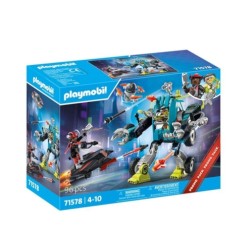 Playmobil robot vs planeador