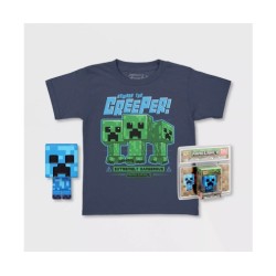 Pop & tee minecraft charged...