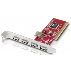 CONCEPTRONIC TARJETA PCI 4+1 PUERTOS USB C05-136