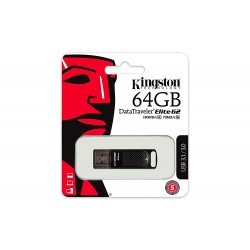 Pendrive de 64GB 3.0 Kingston DT Elite G2